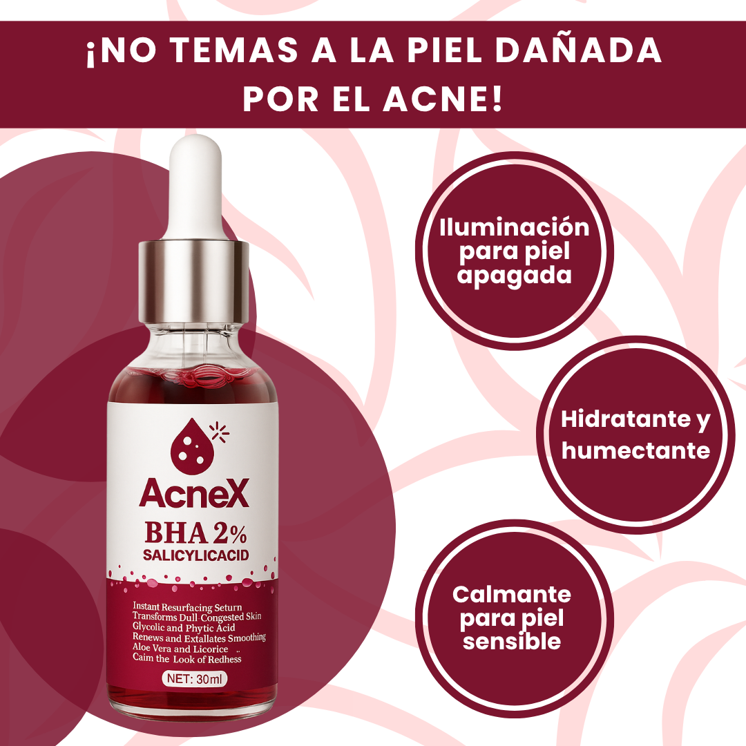 ACNEX | TRATAMIENTO ANTI ACNÉ 7 DÍAS 100% COMPROBADO OFERTA 2X1