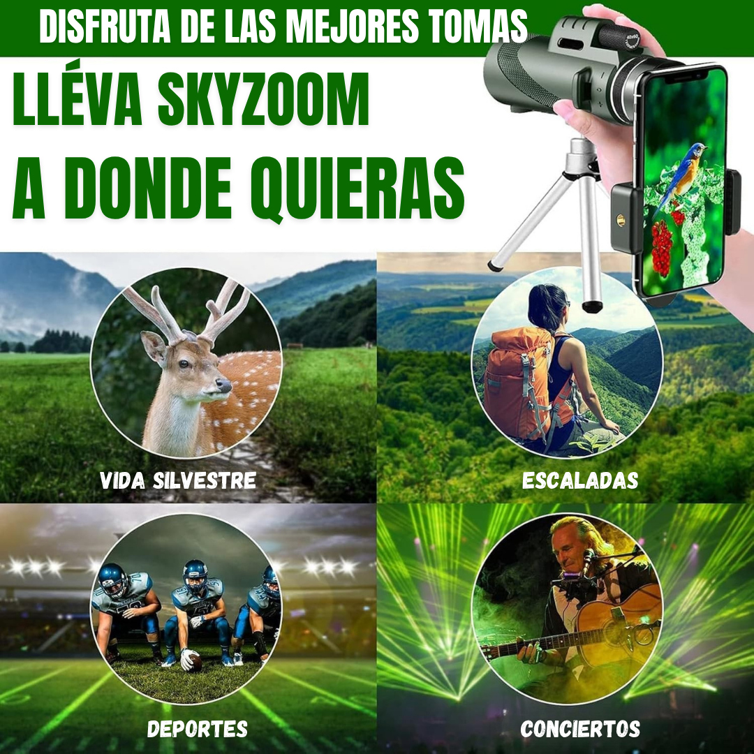 SKYZOOM | EXPLORA, ENFOCA Y CAPTURA DETALLES QUE TRANSFORMAN TU AVENTURA